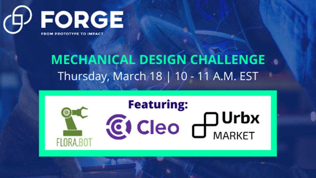 Event graphic from 'Mechanical Design Challenge'