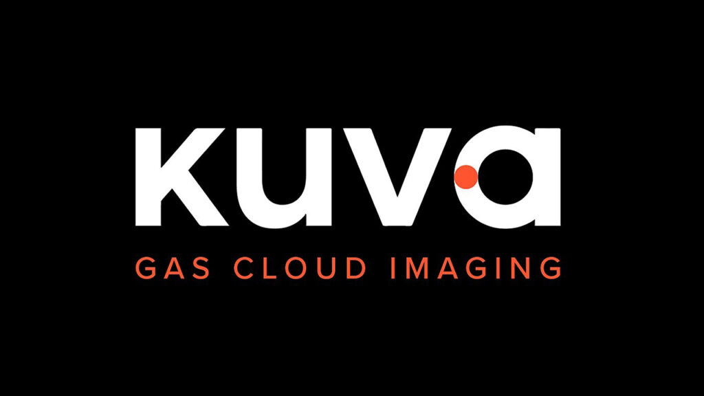 The Kuva logo on a black background.