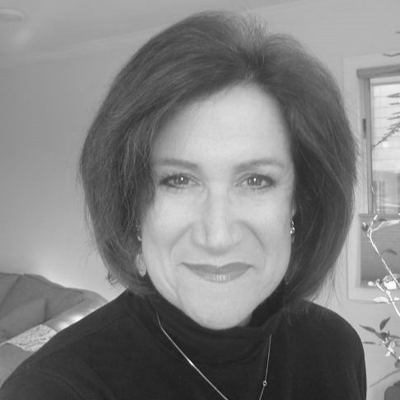 A black and white photo of Devra Sisitsky