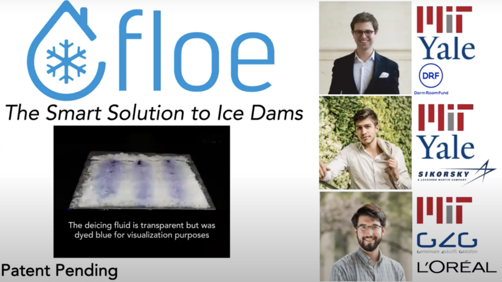 A slide from Floe’s presentation for the 2020 FORGE Product Development Grant Competition