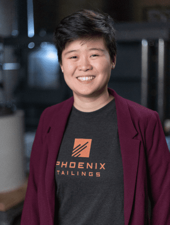 Headshot of Michelle Chao, COO and co-founder of Phoenix Tailings