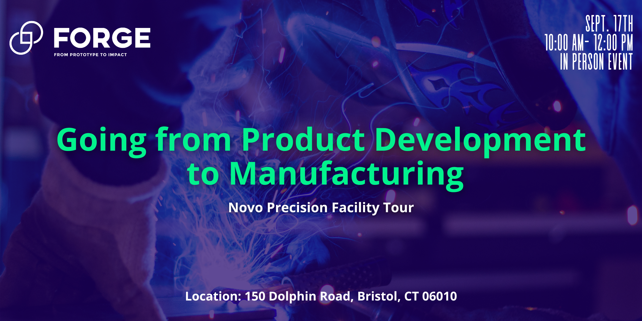 NOVO Precision Facility Tour by FORGE: Going from Product Development to Manufacturing