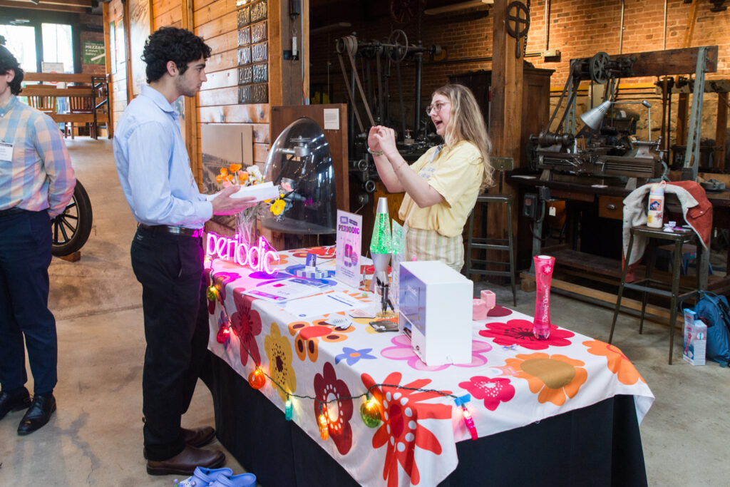 The Periodic demo booth