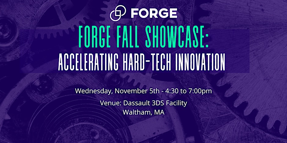 FORGE Fall Startup Showcase