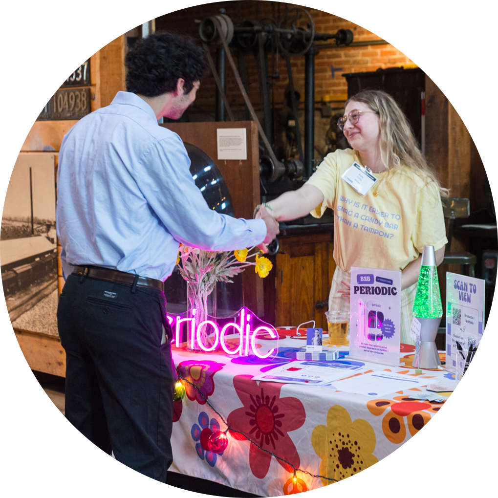 Massachusetts startup demo at innovation ecosystem event