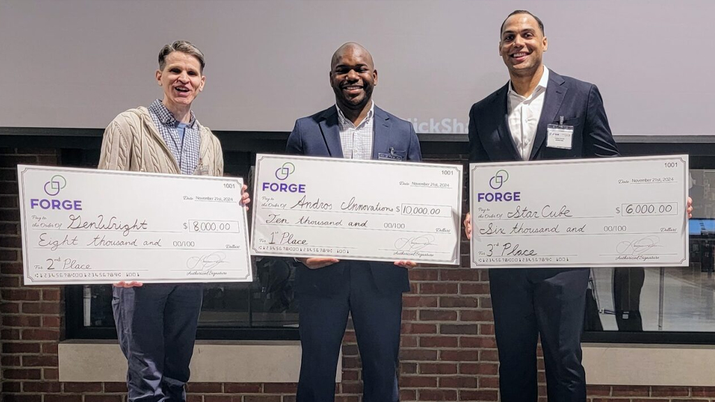 FORGE Connecticut product development grant pitch contest winners