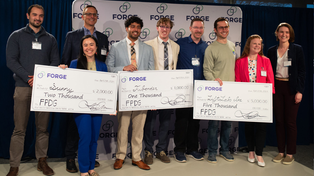 2024 Startup Showcase physical product startup grant funding contest winners