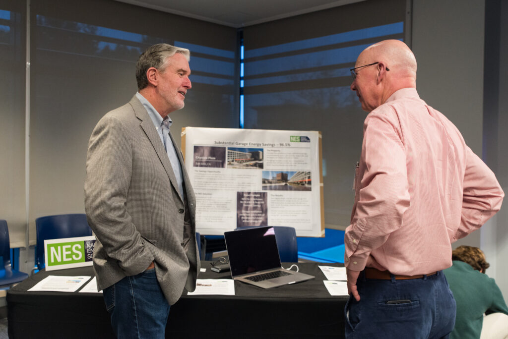 Nagle Energy Systems table at the FORGE Fall Startup Showcase