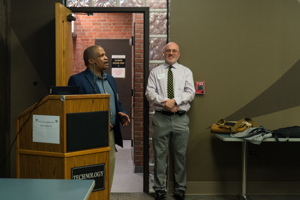 WNE Associate Professor of Business Analytics and FinTech Program Director Charles Mutigwe