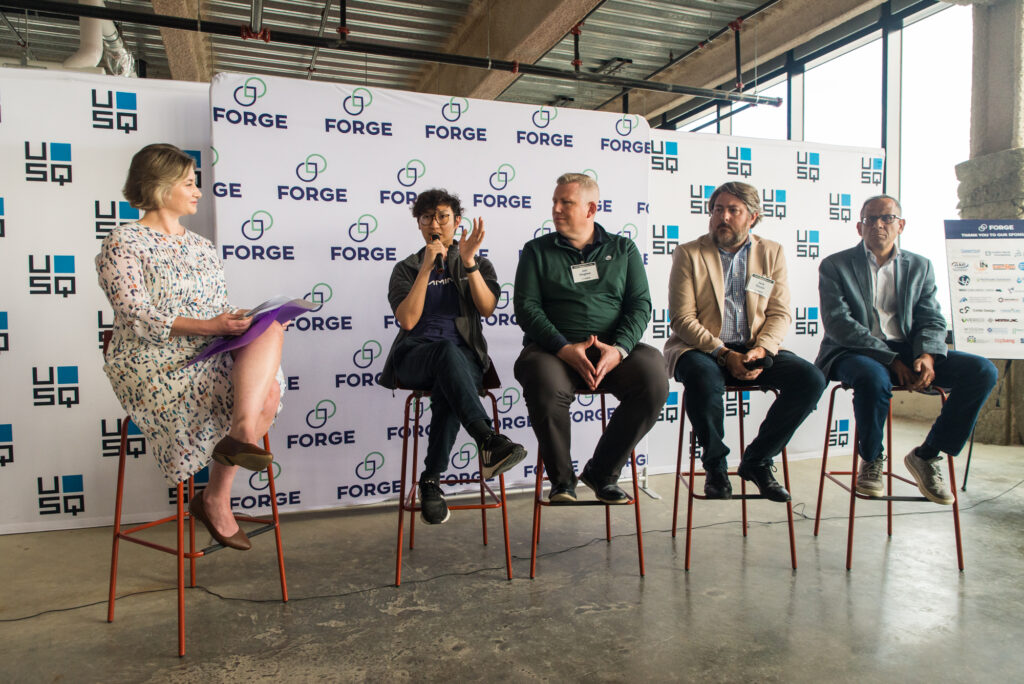 Scaling a Hardtech Startup: Building the Foundations for Growth panel at the FORGE Spring Startup Showcase 2026