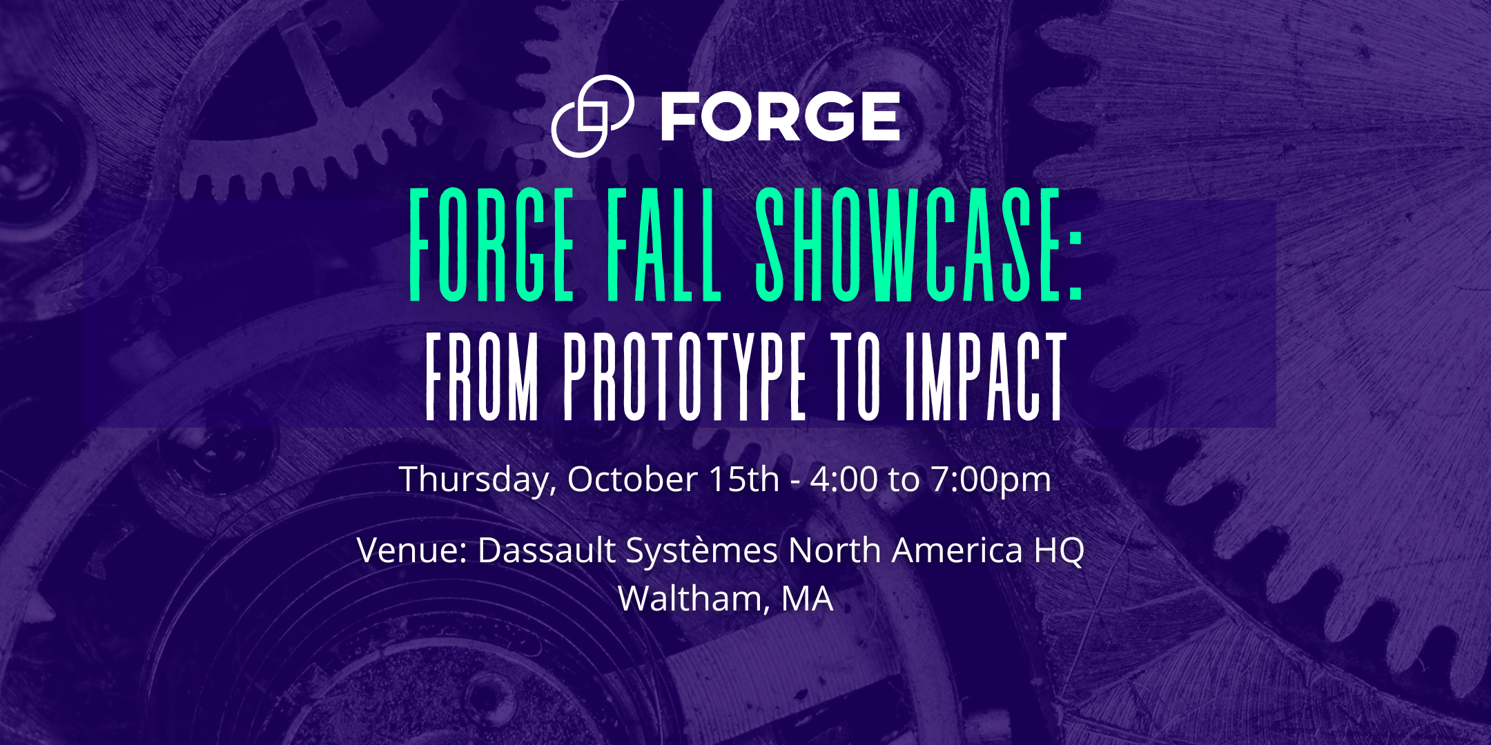 FORGE Fall Startup Showcase 2026
