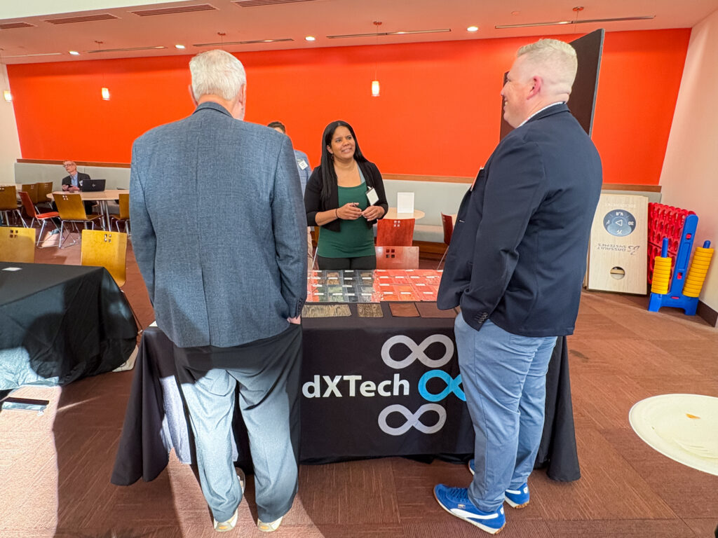 SpadXTech startup demo table