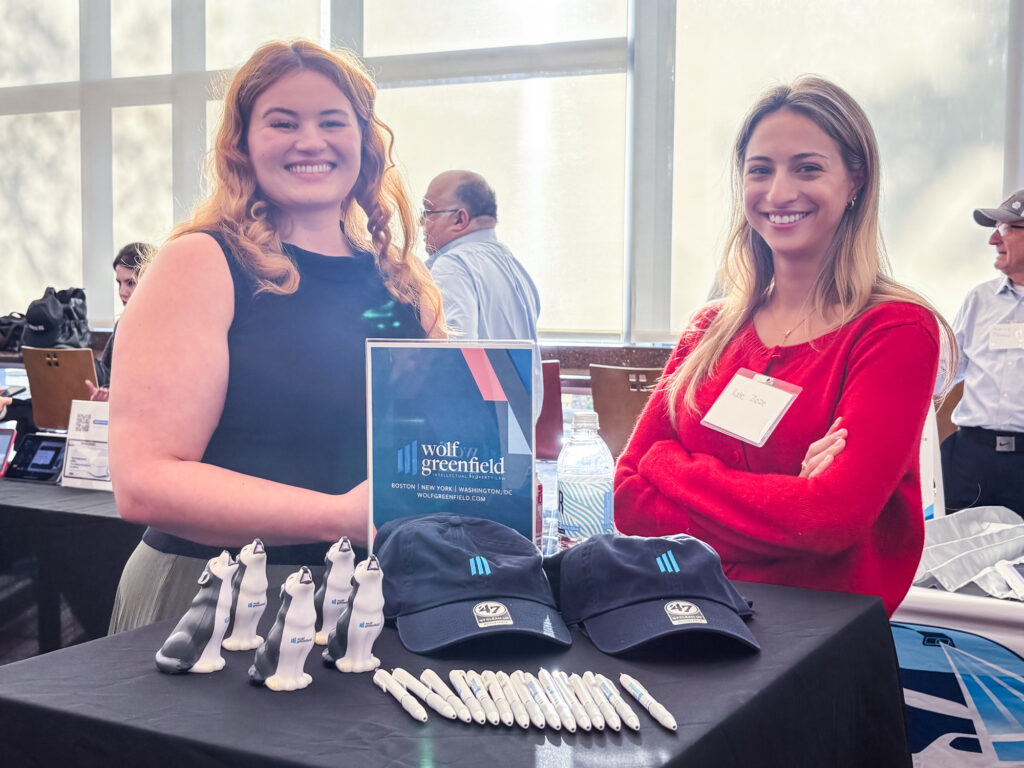 Wolf Greenfield partner demo table