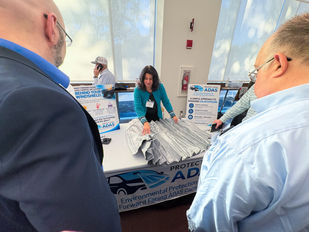 Protect Your ADAS startup demo table