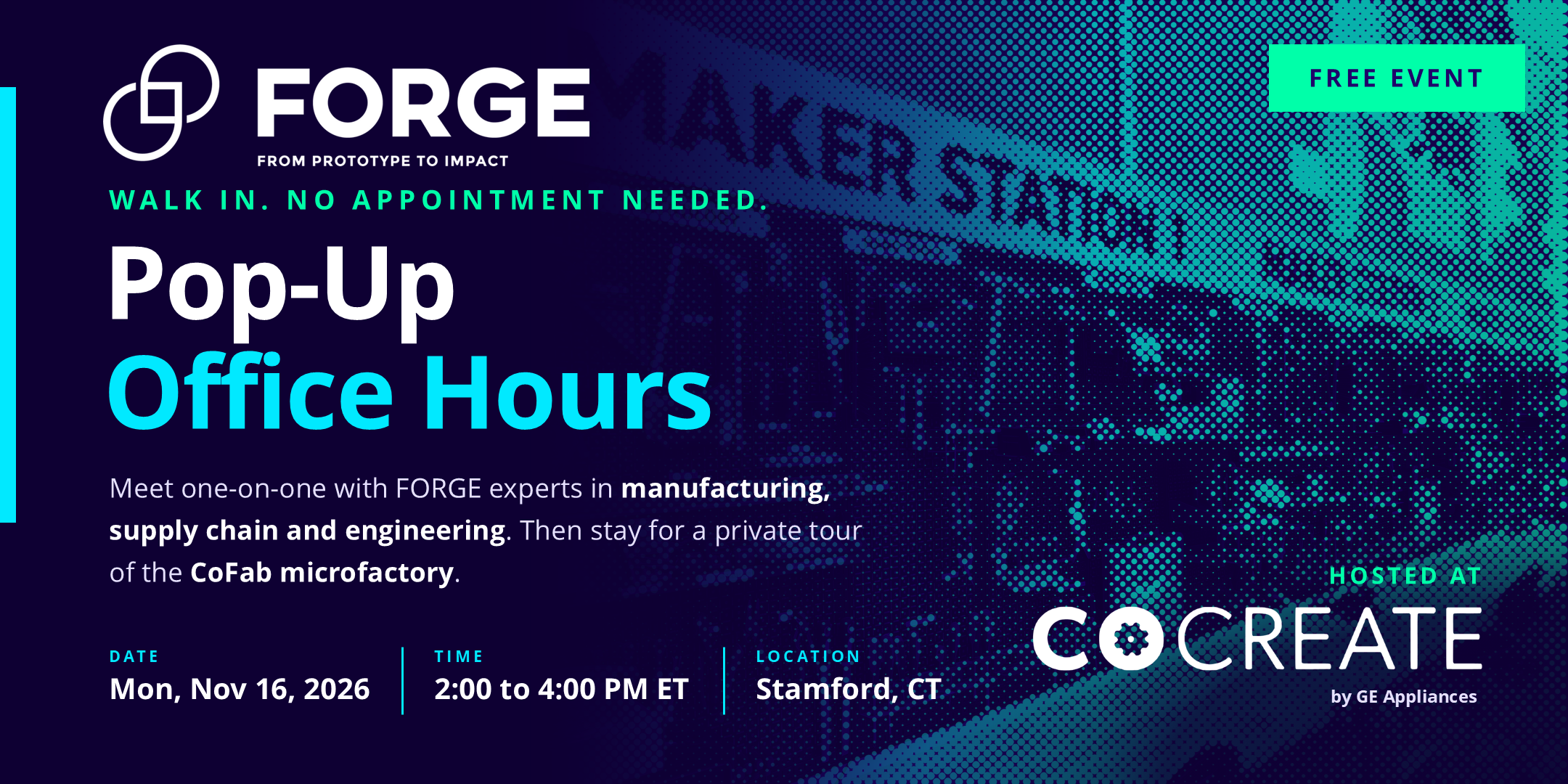 FORGE Pop-Up Office Hours